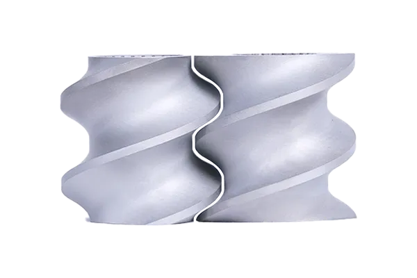 Twin screw extruder screw elements