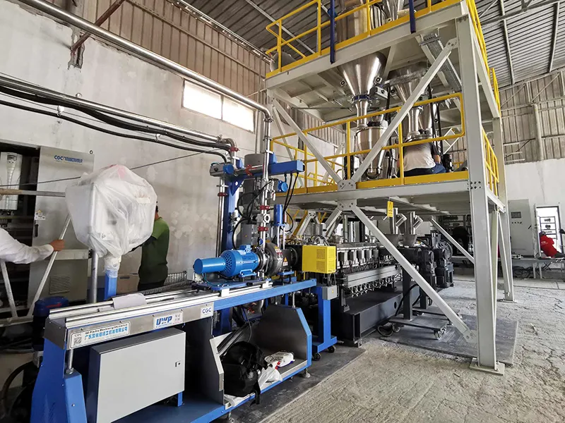 EXtruder with Underwater Pelletizing Line