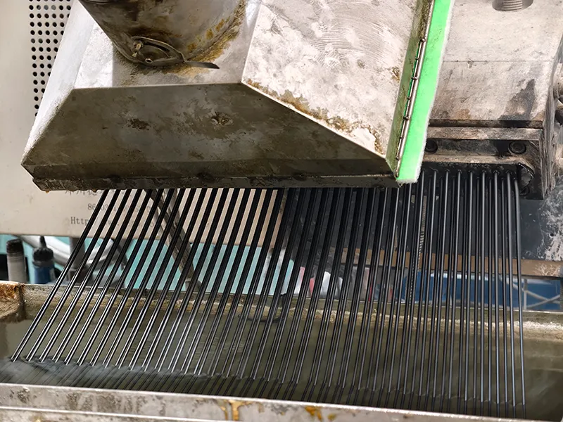 extrusion output